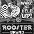 Rooster Coffee Vintage Ad - Black & White